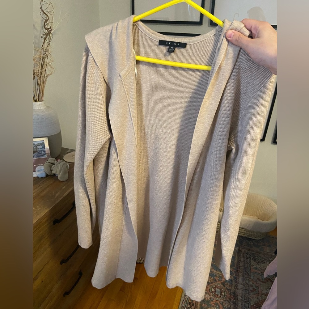 Hooded Cardigan
